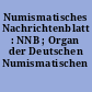 Numismatisches Nachrichtenblatt : NNB ; Organ der Deutschen Numismatischen Gesellschaft