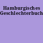 Hamburgisches Geschlechterbuch