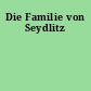 Die Familie von Seydlitz