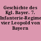 Geschichte des Kgl. Bayer. 7. Infanterie-Regiments vier Leopold von Bayern