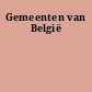 Gemeenten van België