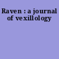 Raven : a journal of vexillology