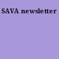 SAVA newsletter