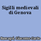 Sigilli medievali di Genova