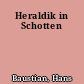 Heraldik in Schotten