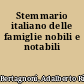 Stemmario italiano delle famiglie nobili e notabili