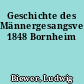 Geschichte des Männergesangsvereins 1848 Bornheim