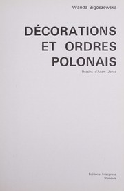 Décorations et ordres Polonais