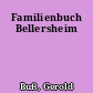 Familienbuch Bellersheim