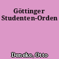 Göttinger Studenten-Orden