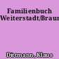 Familienbuch Weiterstadt/Braunshardt