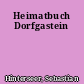 Heimatbuch Dorfgastein