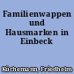 Familienwappen und Hausmarken in Einbeck