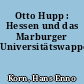Otto Hupp : Hessen und das Marburger Universitätswappen