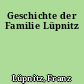 Geschichte der Familie Lüpnitz