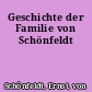 Geschichte der Familie von Schönfeldt
