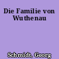 Die Familie von Wuthenau