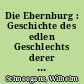 Die Ebernburg : Geschichte des edlen Geschlechts derer von Sickingen im Anschluss an die Geschichte der Ebernburg