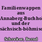 Familienwappen aus Annaberg-Buchholz und der sächsisch-böhmischen Umgebung