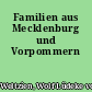 Familien aus Mecklenburg und Vorpommern
